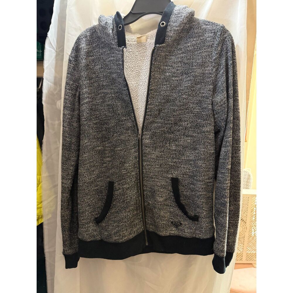 Roxy Women's Sherpa Fleece-Lined Full-Zip Hoodie